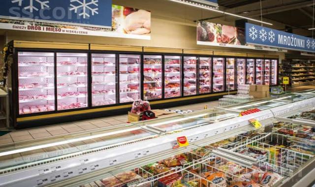 یخچال صنعتی مدرن؛ موتور قوی 2 مدل (ایستاده ویترینی) درب شیشه ای