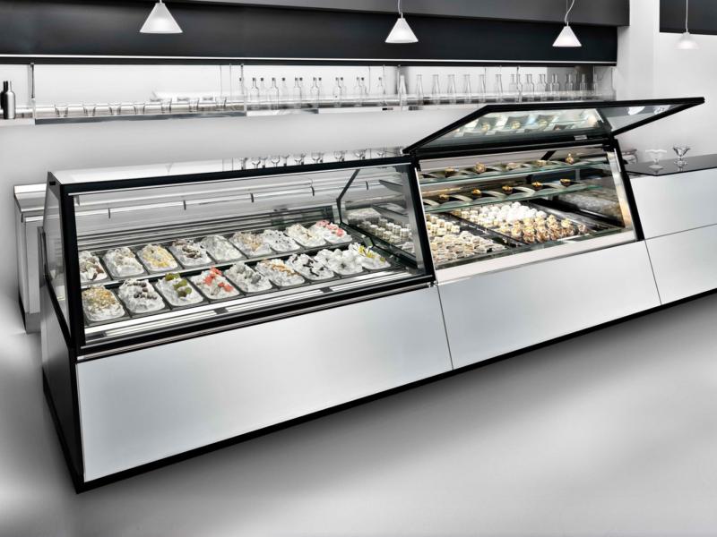 یخچال ویترینی ساری؛ ویترین شیشه ای فوم پلی یورتان industrial