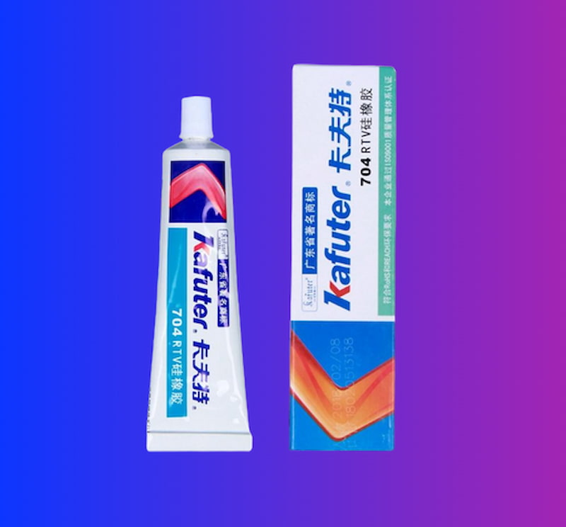 چسب سیلیکون کافوتر؛ تیوپی حرارتی وزن (45 60) گرمی