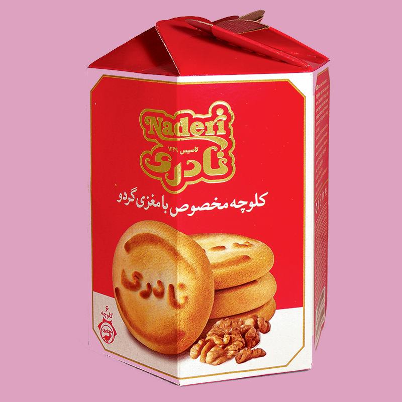 کلوچه نادری شمال (کوکی) گردویی کاکائویی خرمایی حاوی کلسیم phosphorus