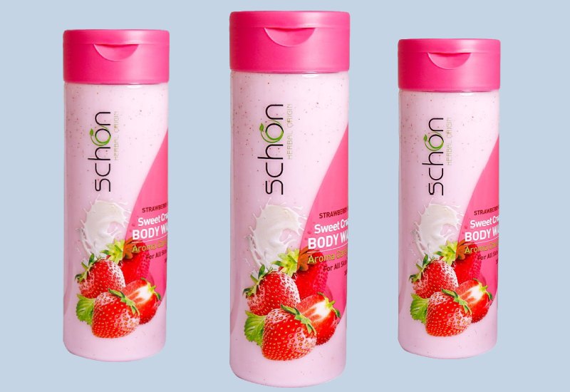 شامپو بدن شون توت فرنگی؛ پروتئین شیر سویا احیای پوست (300 ml)