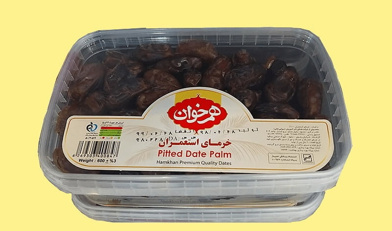 خرمای سعمران؛ نرم نیمه خشک 3 رنگ زرد قهوه ای قرمز