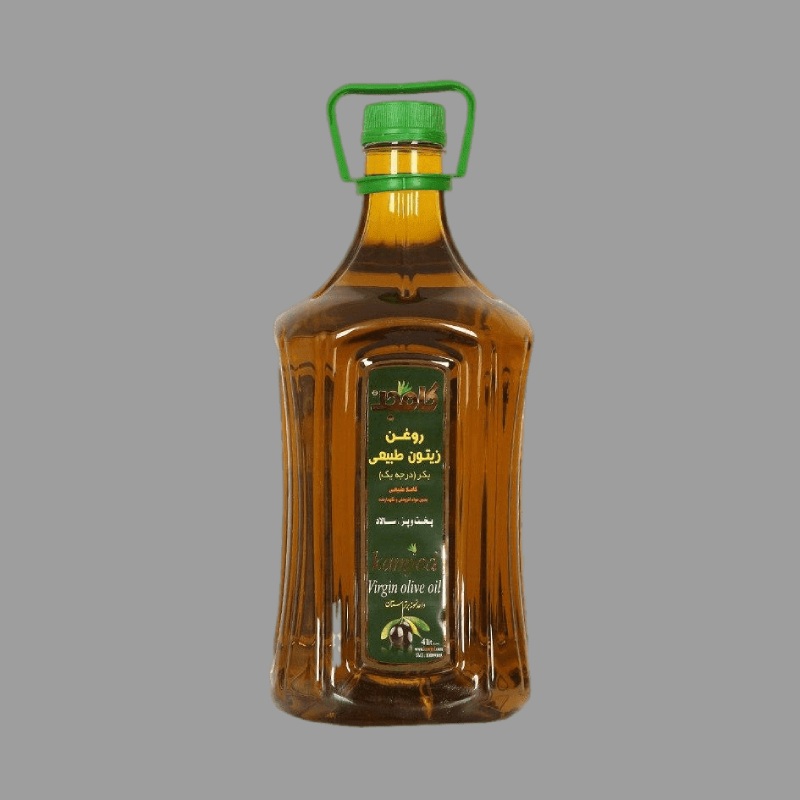 روغن زیتون 4 لیتری؛ بکر فرابکر سلامت پوست مو حاوی (D K)