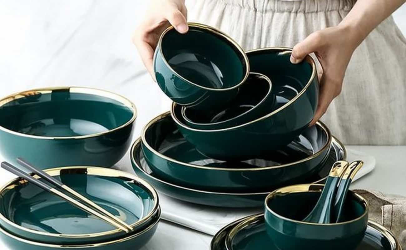 سرویس ملامین پارس نو؛ چینی کریستالی 2 نوع رستورانی مسافرتی