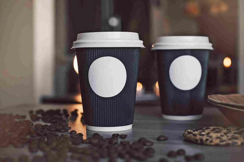 لیوان یکبار مصرف مشکی؛ پلاستیکی 2 جداره سبک مناسب مراسمات