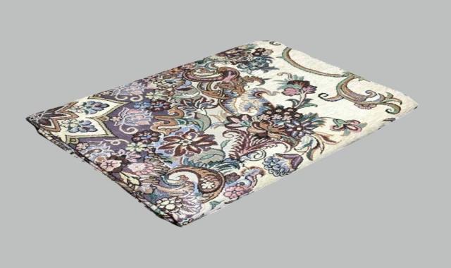 روفرشی کشدار یزد نساج؛ ابریشم ابعاد (6*9) متری carpet