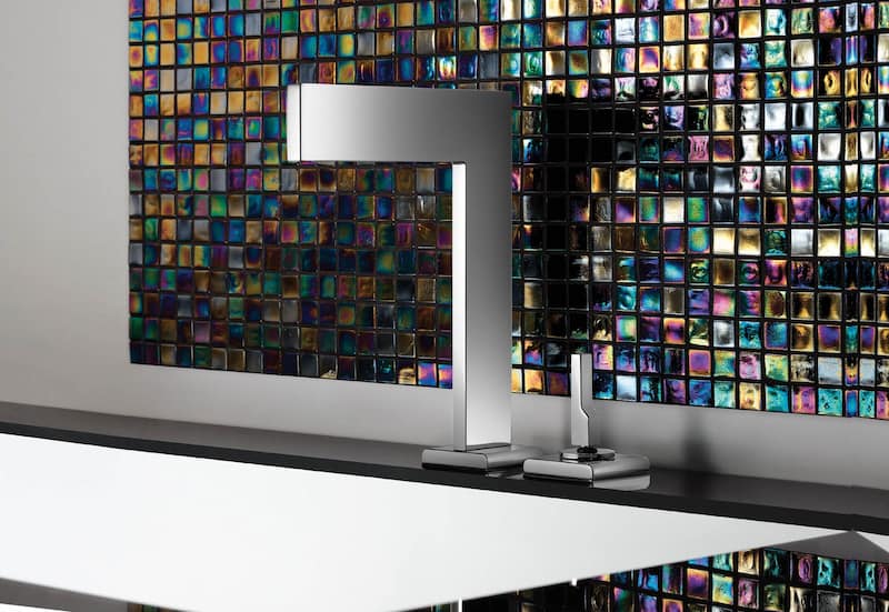 کاشی دیوار آشپزخانه ارزان؛ سفالی لعابی نواری مربع مستطیل ضخامت 4 mm