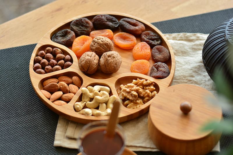 ظروف چوبی تبریز؛ طبیعی ملاقه سینی کاسه 3 چوب راش بامبو افرا