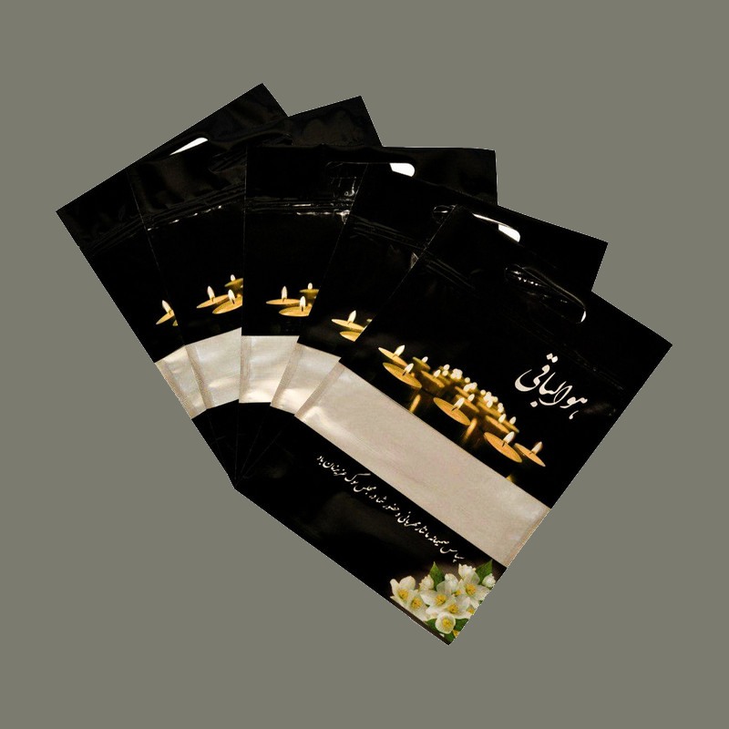 بسته بندی میوه برای مراسم (پک) زیپ دار 2 نوع مقوایی پلاستیکی