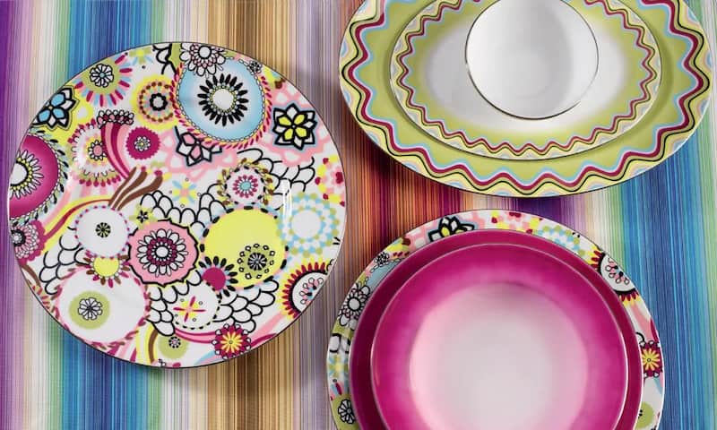 سرویس ملامین طرح چینی؛ کریستال سفالی ضد خش مقاومت بالا