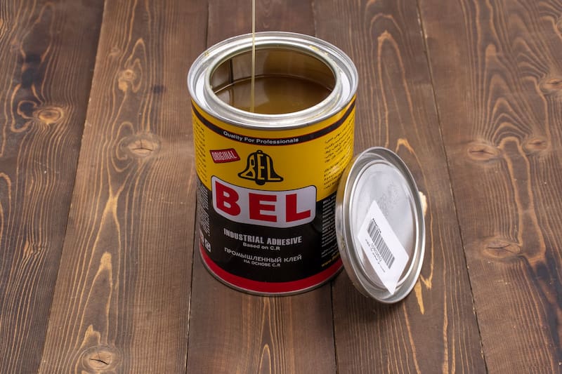 چسب موکت بل؛ قهوه ای صنعت مبلمان طول عمر یک سال Bel