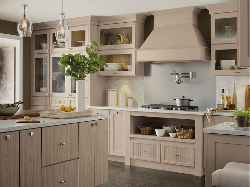 ام دی اف رنگ بژ؛ براق مات ضد آب 2 کاربرد کابینت میز