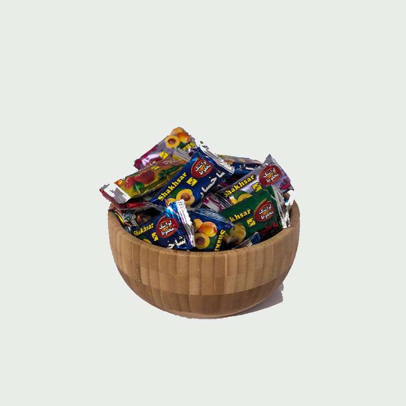 لواشک پذیرایی شاخسار؛ شیرین ترش ملس (10 گرمی) درمان یبوست