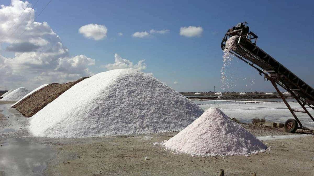 نمک کارخانه (خوراکی)  درمان آفت دانه ریز بسته بندی 1 کیلویی