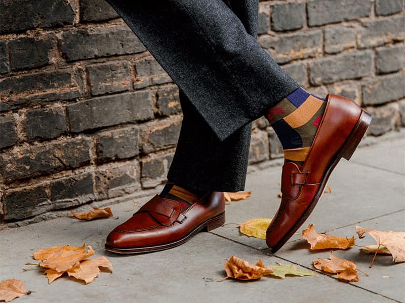 کفش چرم بوفالو؛ بادوام منعطف رنگ قهوه ای مشکی سایز (40 42 44 48)