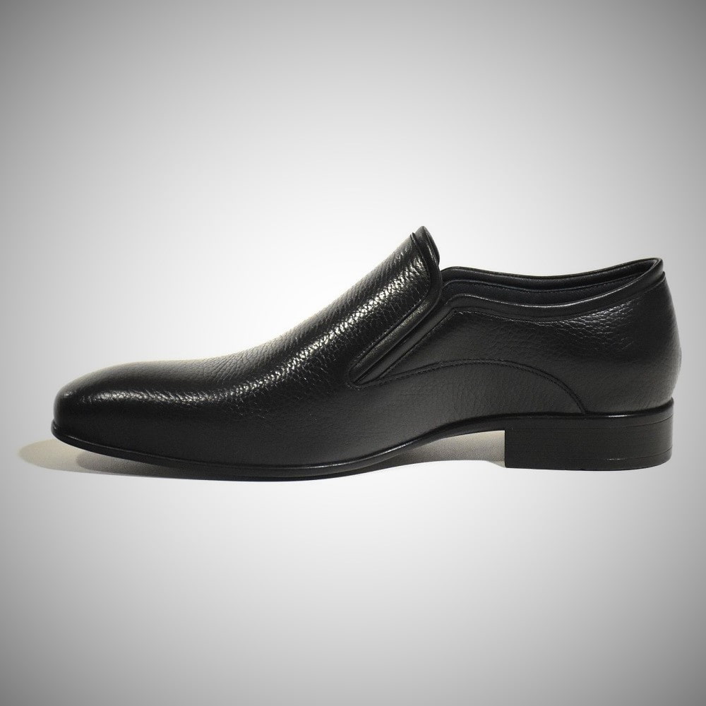 کفش چرم سی سی؛ نیم پوت چکمه کالج 2 رنگ قهوه ای مشکی