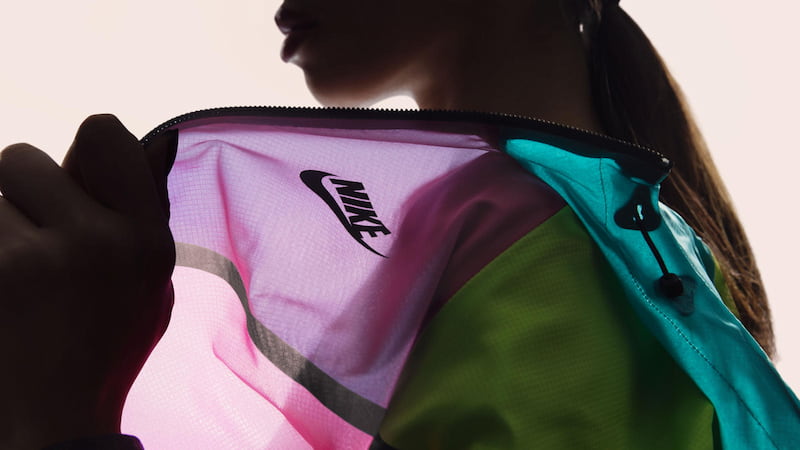 لباس ورزشی نایک؛ شلوار تیشرت هودی رنگ (آبی قرمز مشکی)