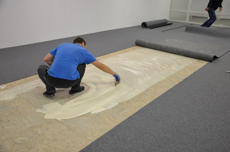 چسب موکت سینا؛ ضد آب مقاوم حرارت مناسب کفپوش سرامیکی کاشی Sina