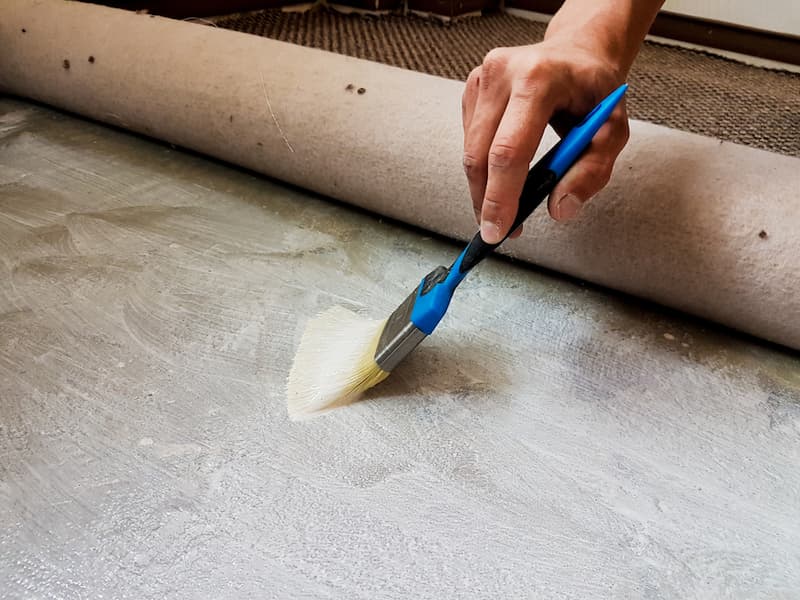 چسب موکت مشهد؛ دو طرفه فوری کفپوش اسفنج 2 مدل جامد مایع