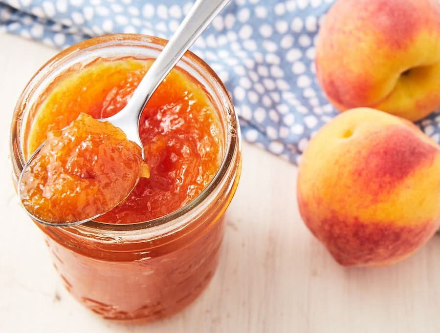 مربا هلو؛ پلاستیکی شیشه ای رژیمی آنتی اکسیدان آهن نیاسین Potassium