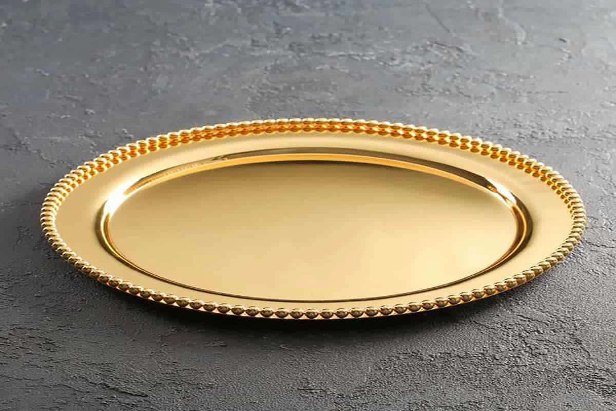 خرید سینی مسی قدیمی بزرگ + بهترین قیمت