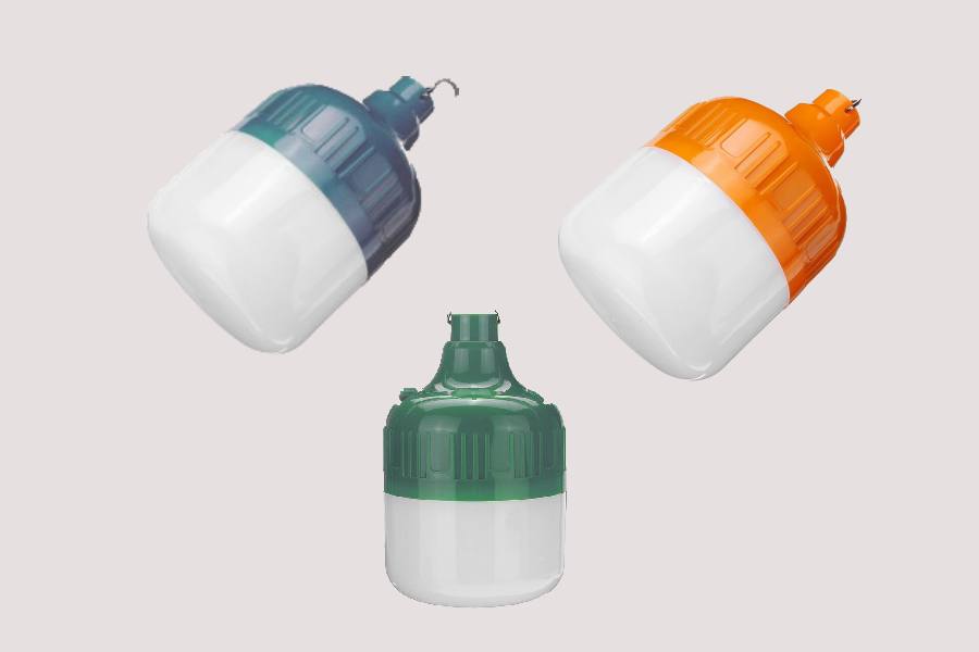 لامپ شارژی 50 وات؛ نشکن کم مصرف قابل حمل سقفی LED