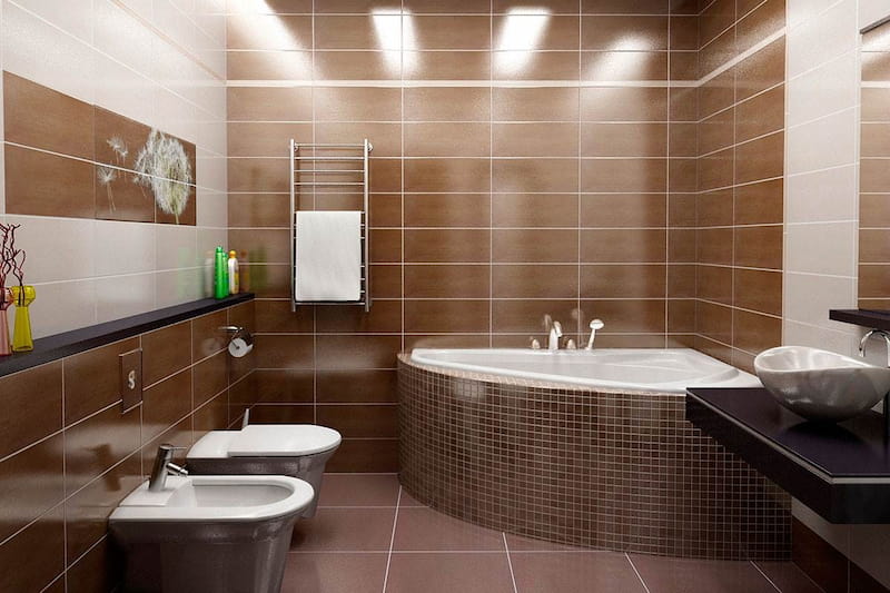 سرامیک کف توالت؛ بادوام طرح رنگ متنوع ابعاد (60 60) سانتی متر