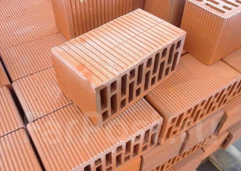 آجر سفال 15*20 قزوین؛ آهک شن بادوام مستحکم زرد قرمز Qazvin