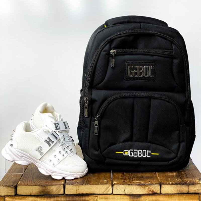 کیف کوله gabol؛ مربعی مستطیلی آستردار قابل شستشو