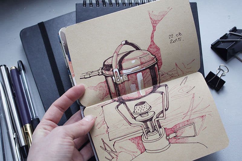 دفتر طراحی؛ کارتریج کاهی سیمی گرماژ بالا سایز (a3 a4 a5)