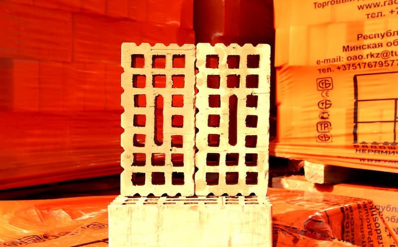 آجر سفال خرم آباد؛ استحکام اتصالات ساختمان ضد آتش نما فوم دار 18*18