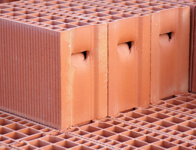 آجر سفال سقفی گرگان؛ وجود حفره جذب رطوبت تراز تیغع صاف 5*25*25