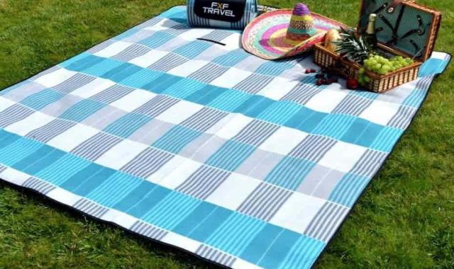 زیرانداز حصیری 12 متری؛ ضد آب حمل آسان مناسب سالن پذیرایی underlay