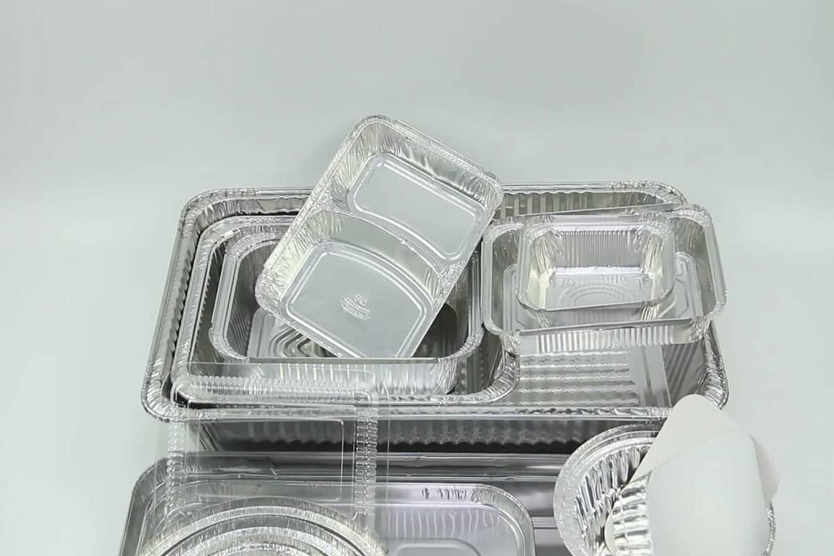 ظروف یکبار مصرف رستورانی؛ کترینگ مستطیل ابعاد (22 * 16 * 2.5) بدون درب