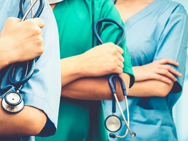 گوشی پزشکی اطفال؛ ضد زنگ سبک 3 نوع دیجیتال آکوستیک مغناطیسی