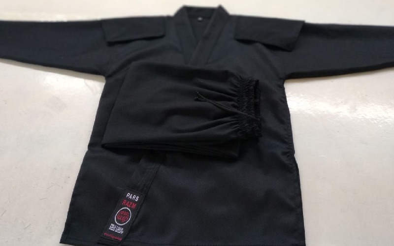 لباس ورزشی نینجا؛ ارتشی نظامی 4 رنگ سفید مشکی آبی قرمز Ninja