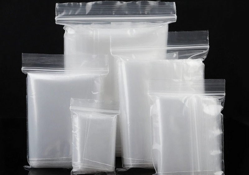 نایلون بسته بندی شیک؛ پلی اتیلن 2 مدل زیپ کیپ کاست دار