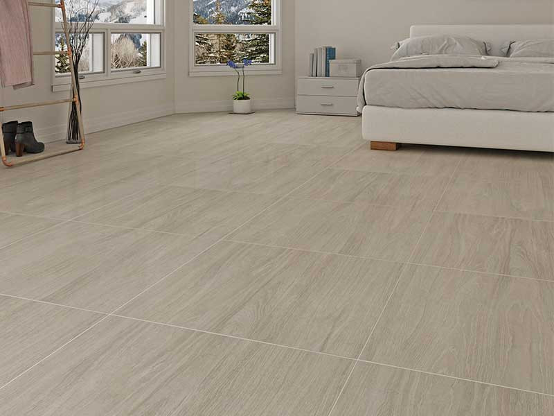 سرامیک طرح چوب رنگ روشن؛ مربع مستطیل 2 نوع لعاب دار پولیش شده