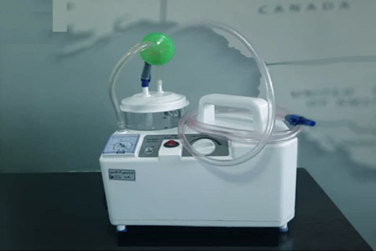 دستگاه ساکشن خلط ریه اجاره؛ بینی دهانی 2 مدل (یک دو شیشه ای)