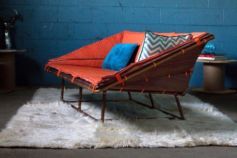 اسکلت مبل استیل؛ پروفیل دکوراتیو 2 نوع ساده تختشو sofa