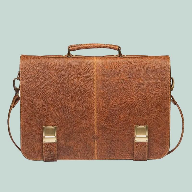 کیف اداری مردانه نوین چرم؛ بز گوسفند 2 نوع قفلی زیپی تولید iran