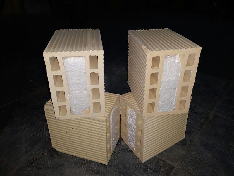 آجر سفال فوم دار تهران؛ ساخت طبقات اتلاف انرژی عایق ورودی خروجی صدا Tehran