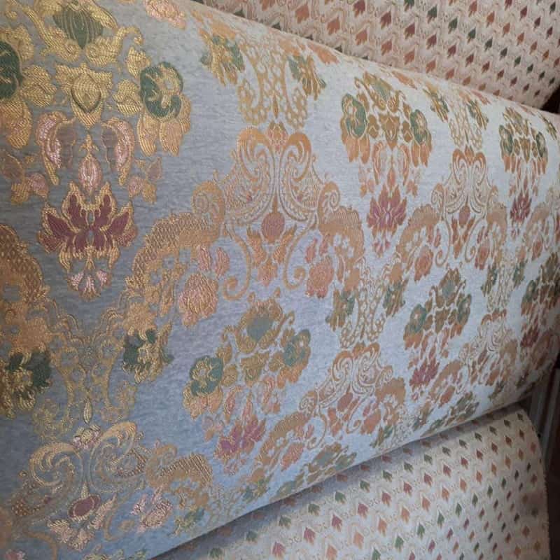 پارچه مبلی شانل ایرانی؛ مخمل 3 نوع کرکی براق نرم