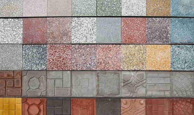 موزاییک پلیمری در مازندران که بیش از 100 تنوع رنگی دارد