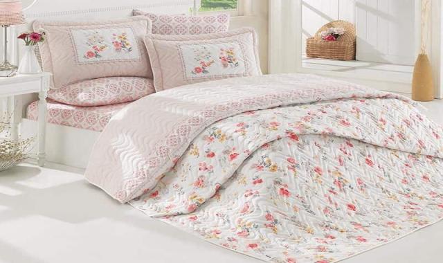 کالای خواب پشمی؛ قرمز طوسی صورتی مدل تک دو نفره