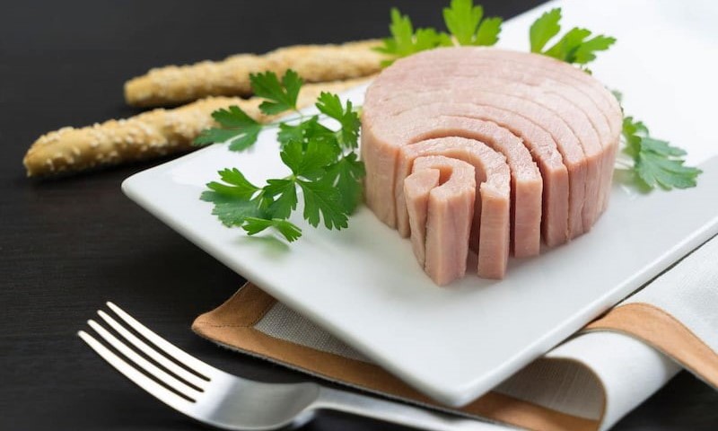 کنسرو ماهی در شیردهی (تن) ساده طعم دار حاوی فسفر روی آهن Calcium