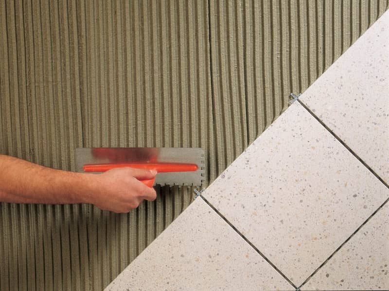 کاشی چسبی روی ایزوگام (سرامیک) کاراملی آبی مدرن فانتزی سنتی