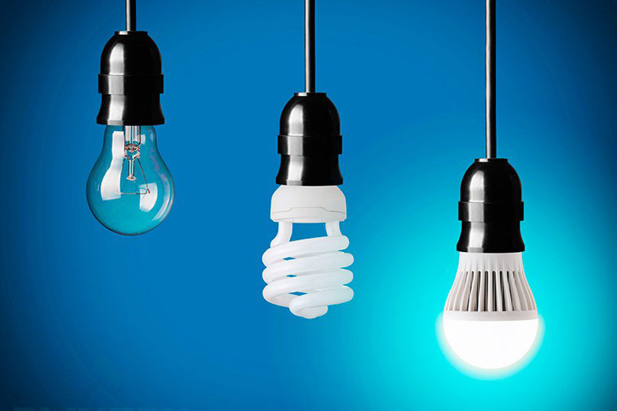 لامپ لوستر (چراغ) نداشتن لقی شمعی کروی کم مصرف