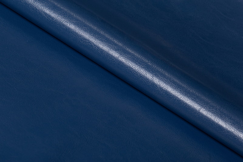 چرم آبی؛ طبیعی طرحدار ساده کیف کفش مصنوعی Blue leather