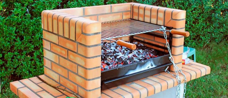 آجر نسوز برای باربیکیو؛ قرمز قهوه‌ای نارنجی مقاومت بالا brick